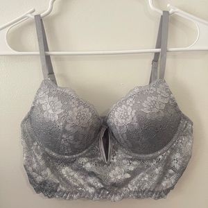 forever 21 bustier push up crop top